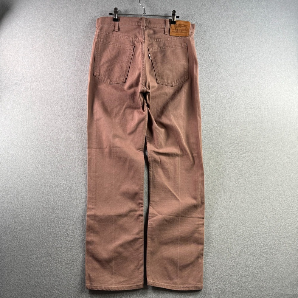 Vintage Levis Jeans‎ Mens 34x32 (Fits 32x31) White Tab 501 Straight 80s USA
